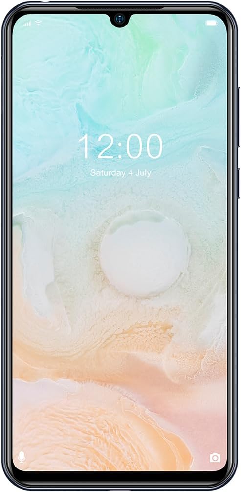 DOOGEE Note56X Pro Android 16 Smartphone Pas Cher, 6150mAh Telephone Portable Écran 6.56" HD+90Hz 32Go+128Go/TF 2To, 8MP+13MP, UNISOC T7225,Dual SIM, Octa Core, Face ID/Fingerprint/NFC/3.5mm,Noir