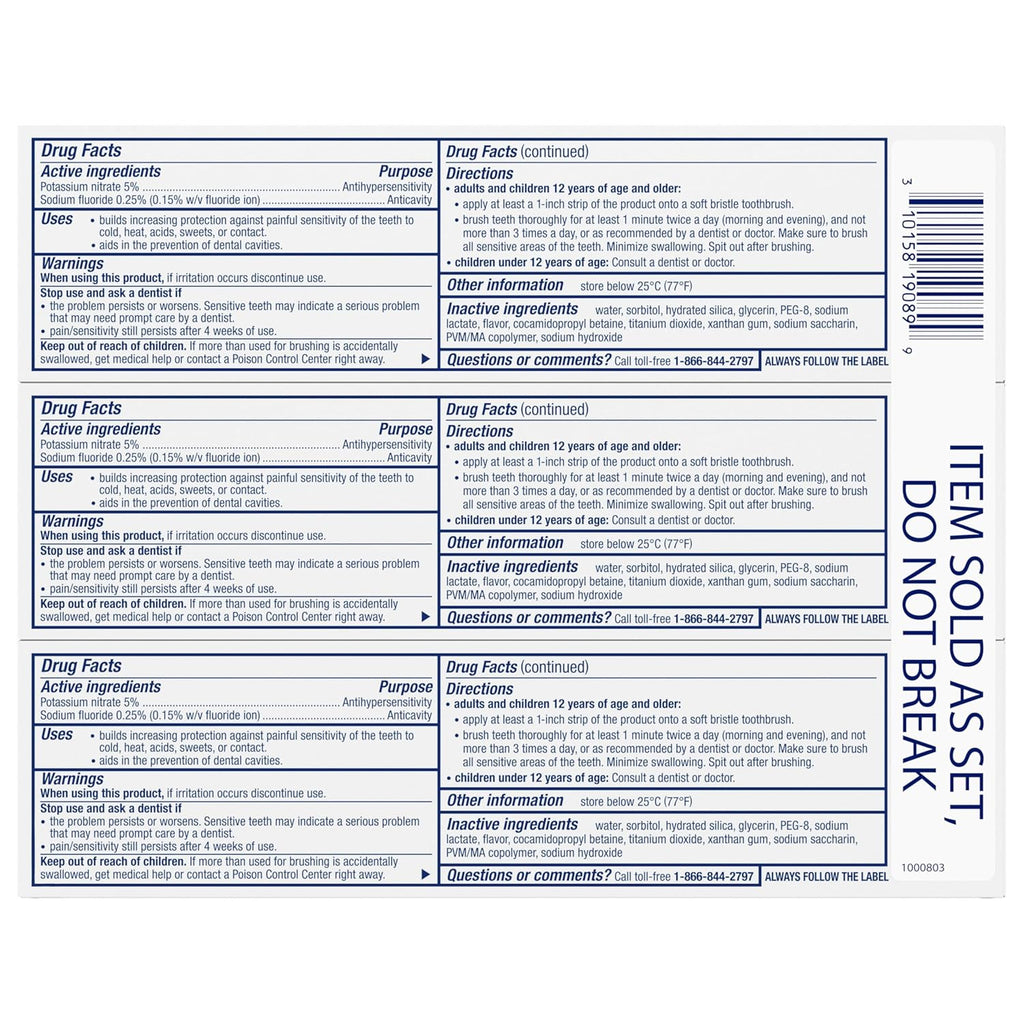 Sensodyne Pronamel Intensive Enamel Repair Toothpaste for Sensitive Teeth, to Reharden and Strengthen Enamel, Extra Fresh - 3.4 Ounces (Pack of 4)