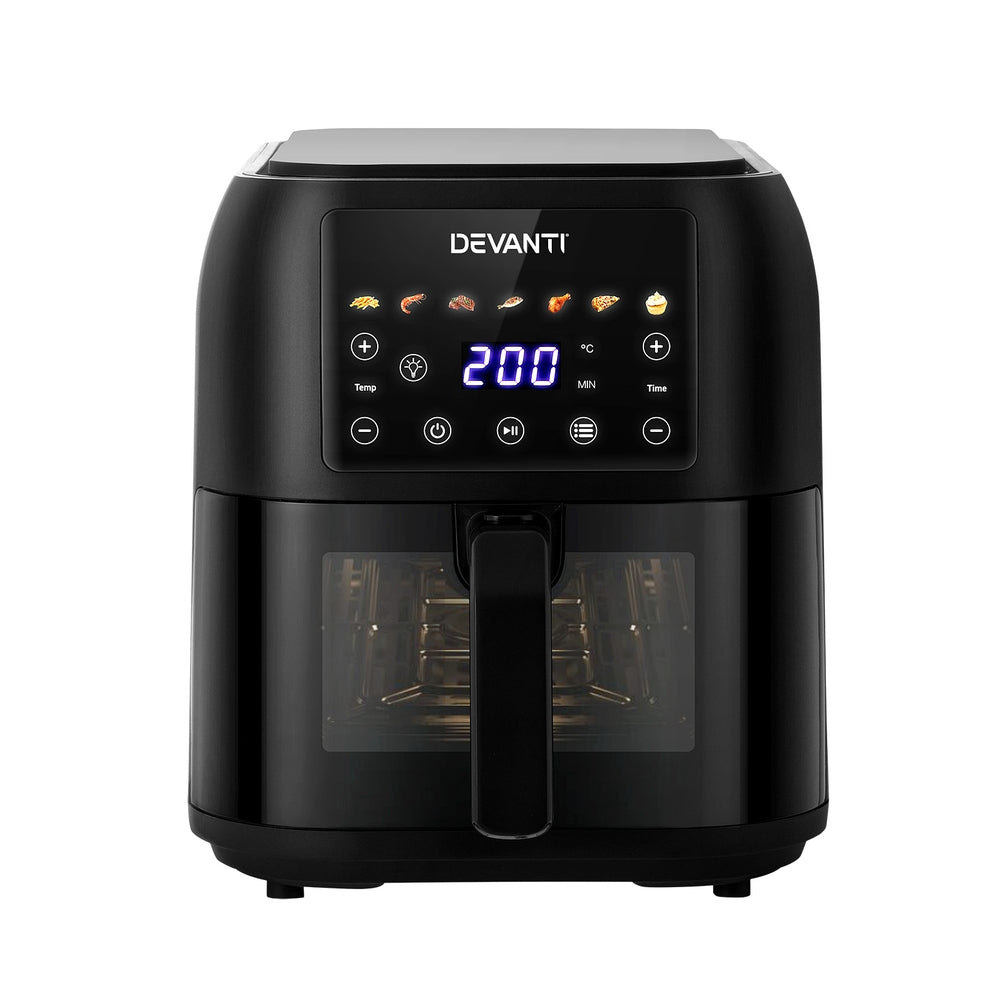 NNEDSZ Air Fryer 8L LCD Fryers
