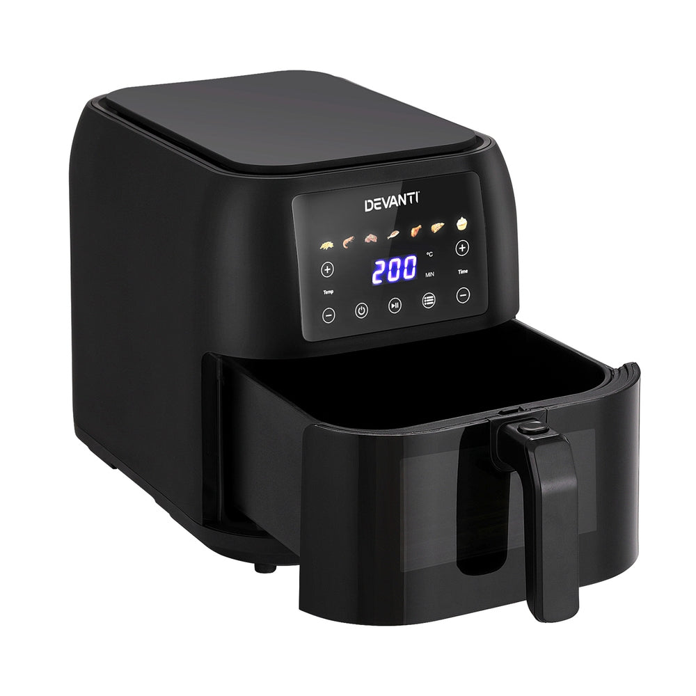 NNEDSZ Air Fryer 8L LCD Fryers